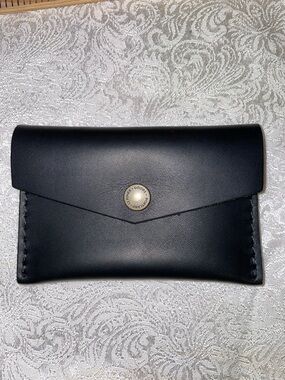 Portland Leather Black Card Wallet